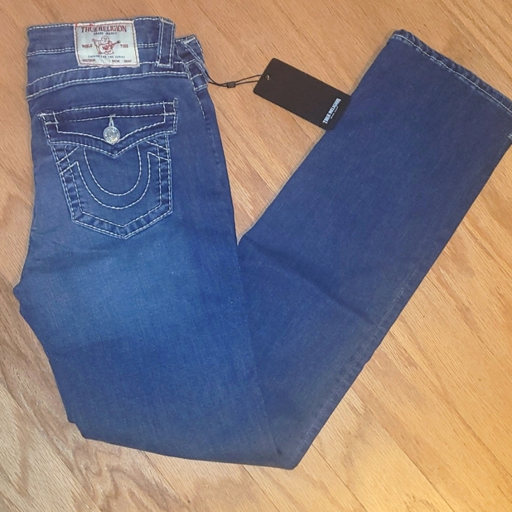 True Religion Billie Mid rise Jeans